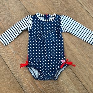 Ruffle Butts baby girl swim suit. Size 18-24 months.